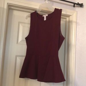 Peplum blouse